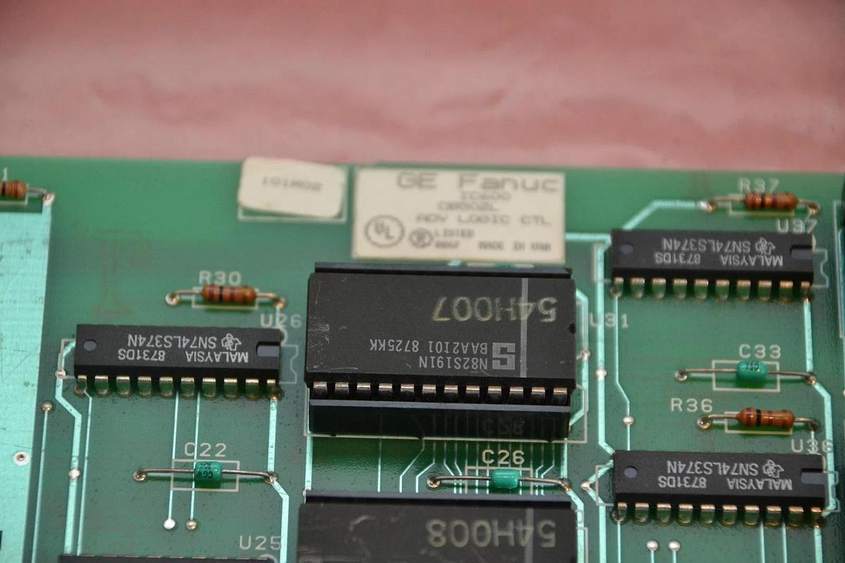 Used GE FANUC GE FANUC IC600CB502L ADVANCED LOGIC IC600 CB502L
