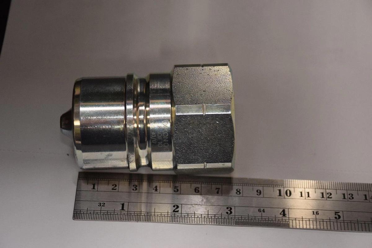 Dixon Male Coupling K10F10 K-Series 1-1/4" DQC ISO-A 5600 Female 1-1/4" NPTF New