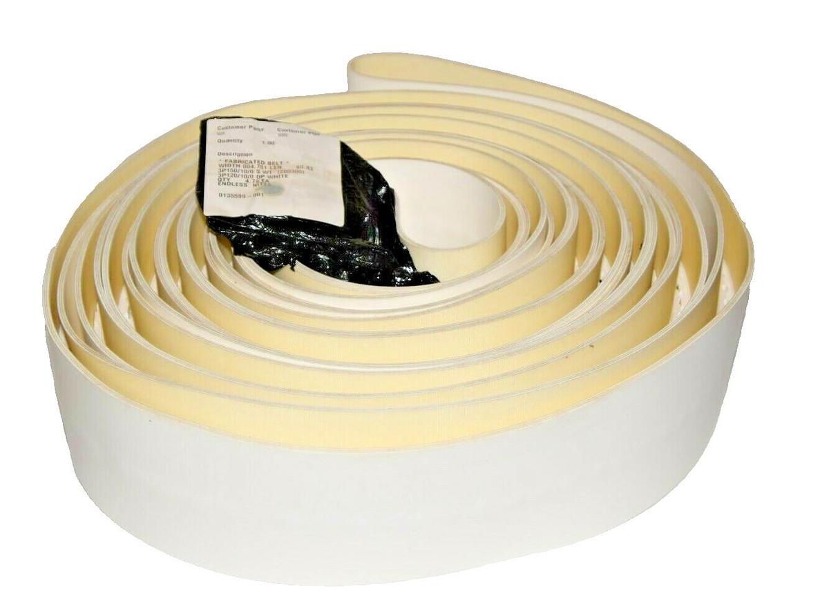 Fabricated Belt Endless Nitta 3P150/10/0 S WT 4.781 x 60.83 3P120/10/0 DP White