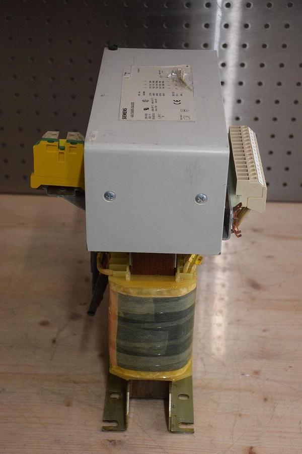 Used SIEMENS AC to DC TRANSFORMER 4AV3495-0AX00, 575V 50/60HZ 24VDC, 480V 460V 40A