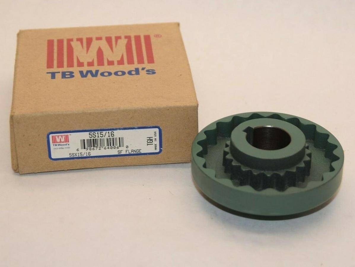 (NEW) TB WOODS 5S15/16 5SX15/16 15/16" Bore SF Flange