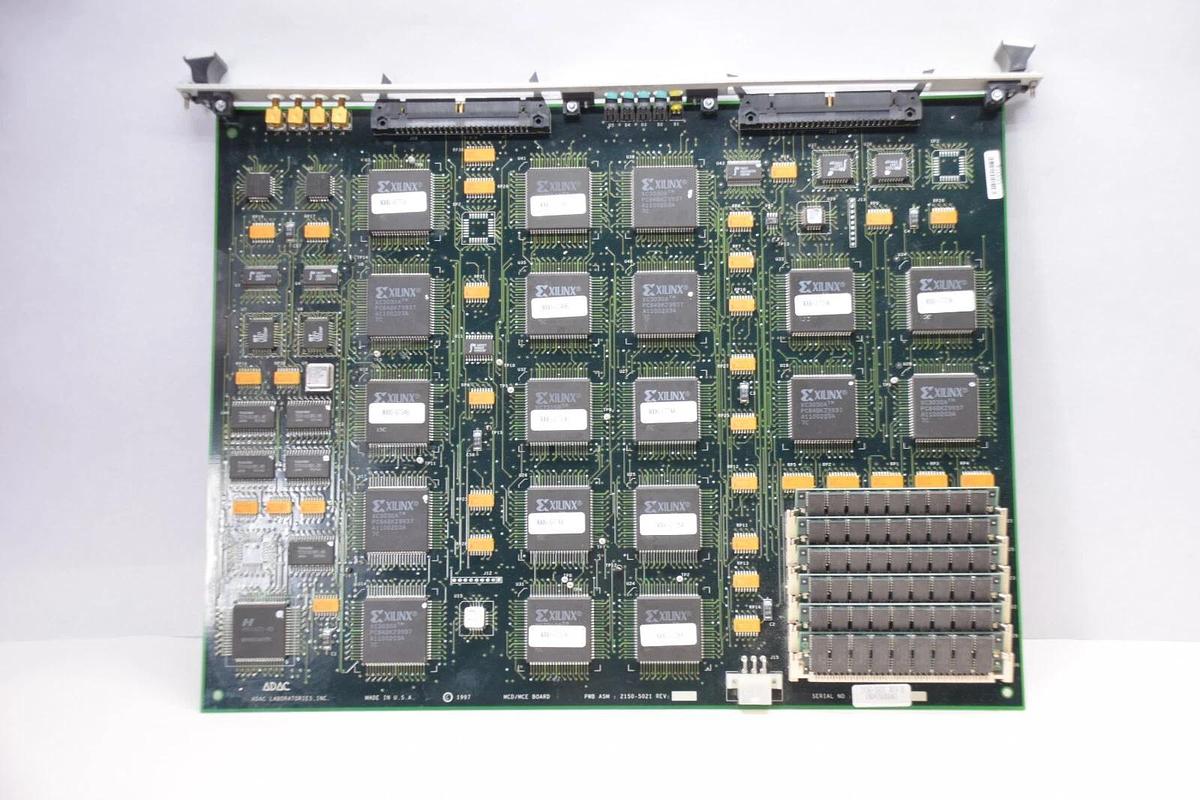 Used ADAC LABS MCD MCE Circuit Board Card 2150-5021 21505021 Rev B