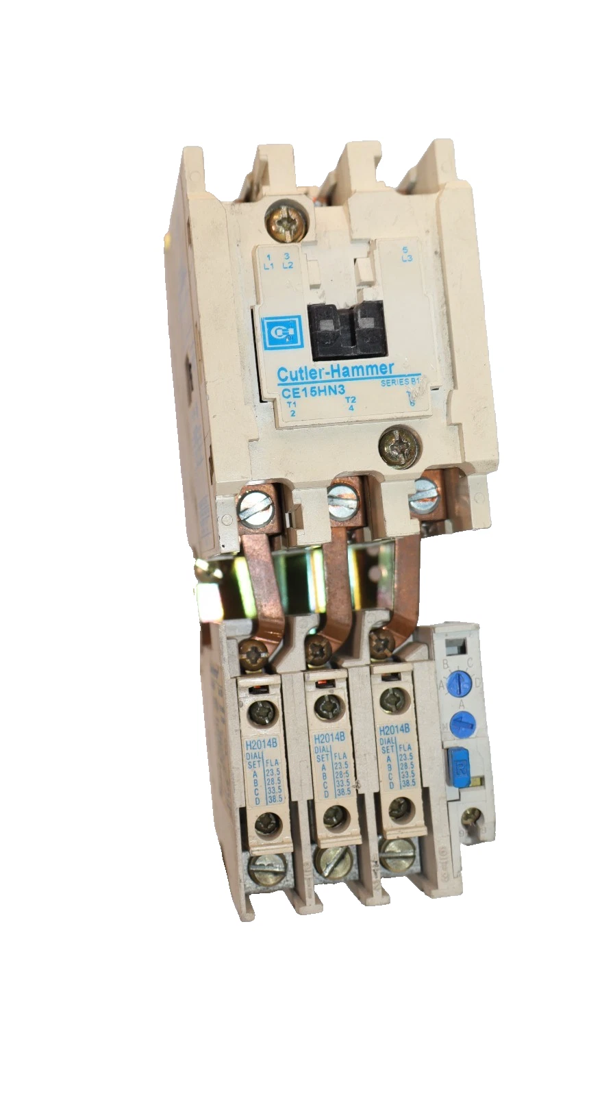 Used Cutler-Hammer Eaton Starter CE15HN3 C306GN3 660V 60A 60 Amp 120v Coil H2014B