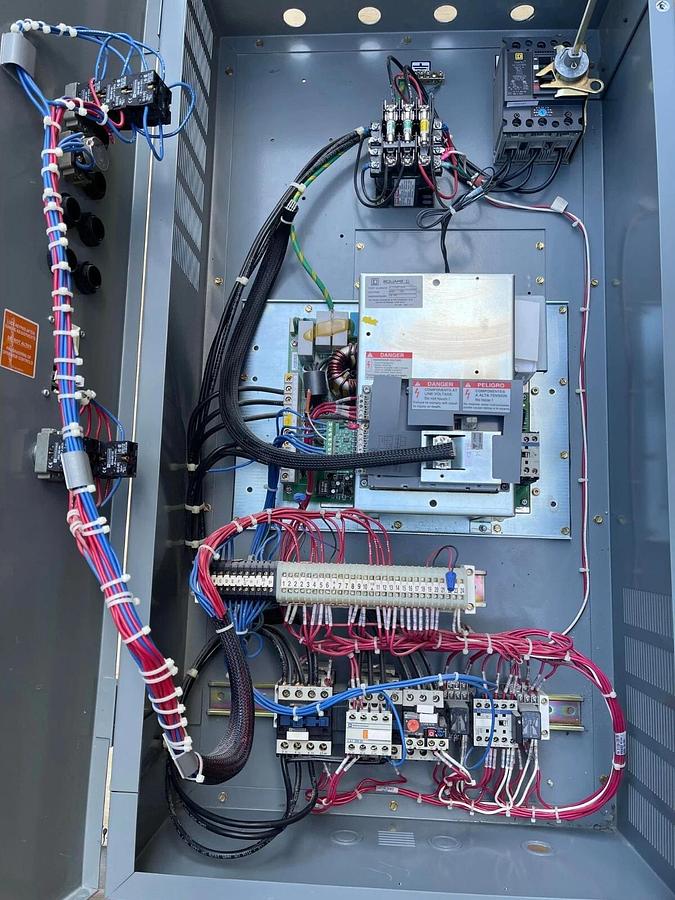 Used Square D Motor Controller Econo-Flex 8839 58EJG4VY Drive FLEX58D16N4 460v 3ph