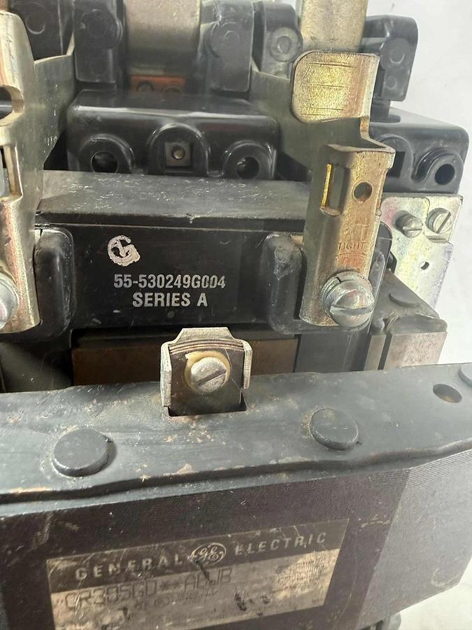 Used GE GENERAL ELECTRIC Contactor Size Sz 5 CR305G0**ABJB 460-480v coil