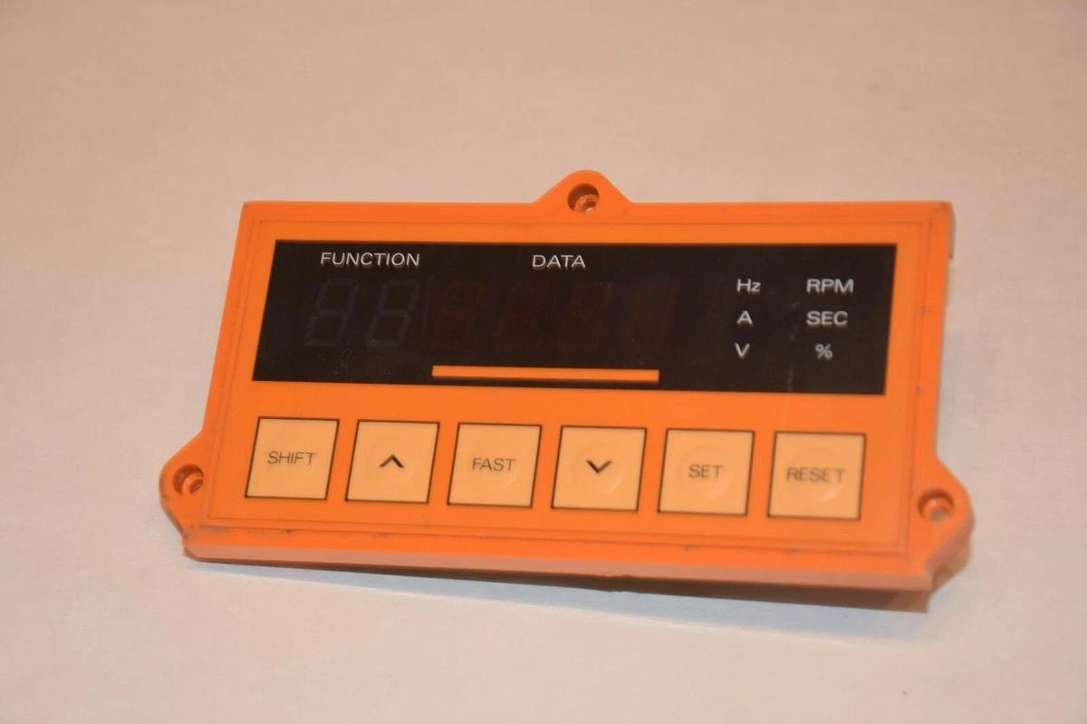 Used Lenze 6900 Front display board Keypad  HHV82064R449-090/132