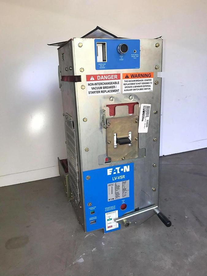 Used Eaton KB-LV-VSR 94M5032G02 480a Amp 600v-ac Vacuum Circuit Breaker Starter