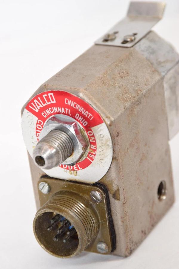 Used VALCO 703XX163 Model 480 10S/24Vdc  Solenoid Valve Glue Control Valve