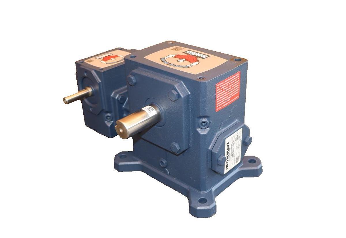 IRONMAN GROVE GEAR Box Double Reduction Speed Reducer GRG-DU-821-100D6 100:1 NEW