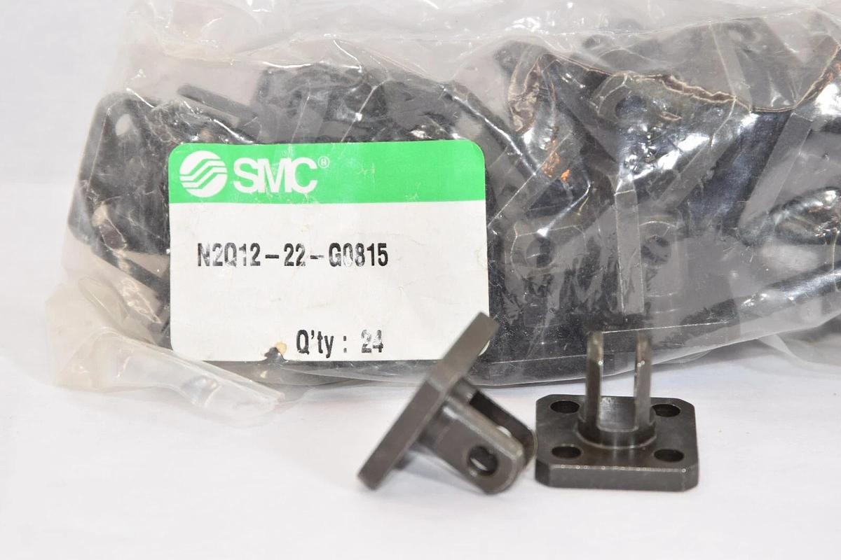 (NEW - Lot of 2) SMC N2Q12-22-G0815 N2Q1222G0815 Bracket Accessory