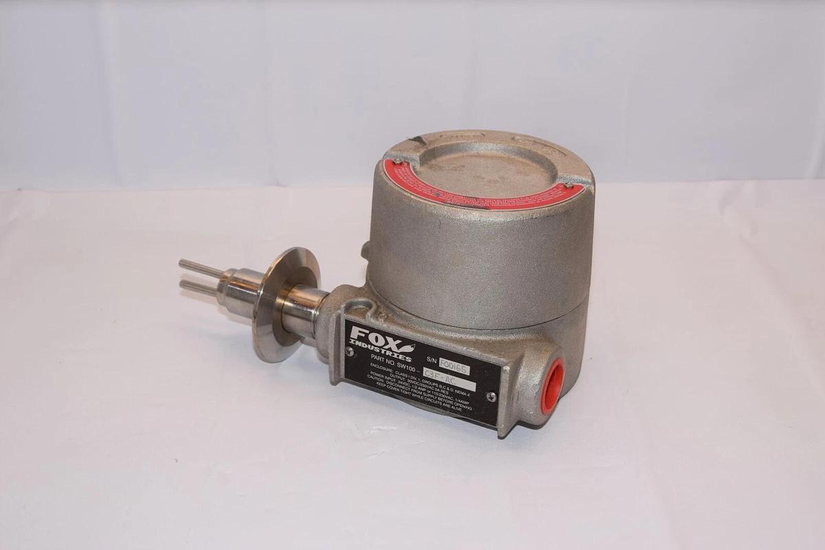 FOX INDUSTRIES SW100-C3F-AC Pressure Switch