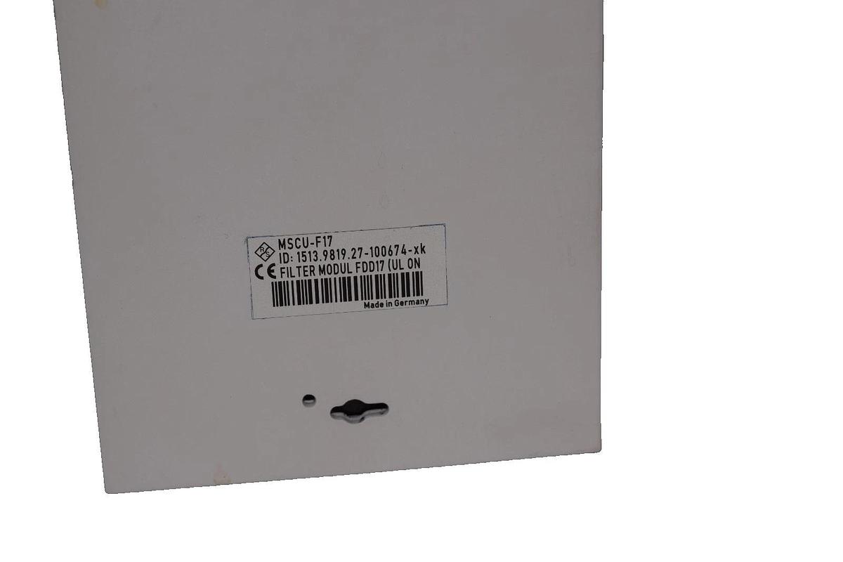Used Rohde & Schwarz MSCU-F17, MSCUF17 Plug-In Filter Unit Module