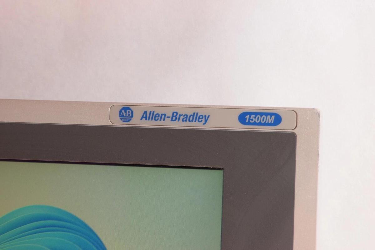 Used Allen Bradley Monitor Display Screen 6186M-15PN 6186M15PN 1500m Ser. F