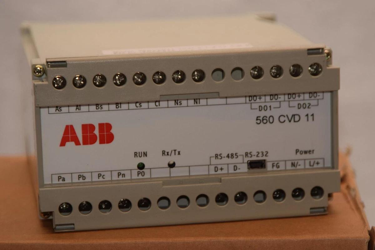 ABB Multimeter 560CVD11 1KGT030000R0025 560CVD11-4U4I-A-1-2-Lo-1-B-B 4v 4a NEW