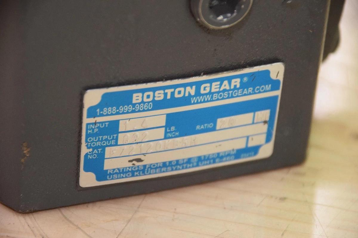 BOSTON GEAR F72120KB5H 1.4HP GEAR REDUCER NEW