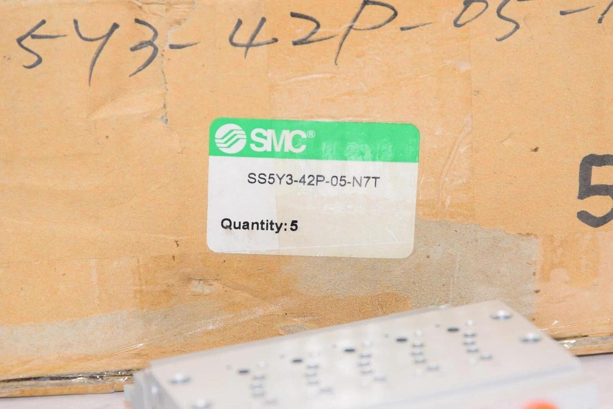 SMC SS5Y3-42P-05-N7T SS5Y342PN7T Manifold Assembly (NEW no box)