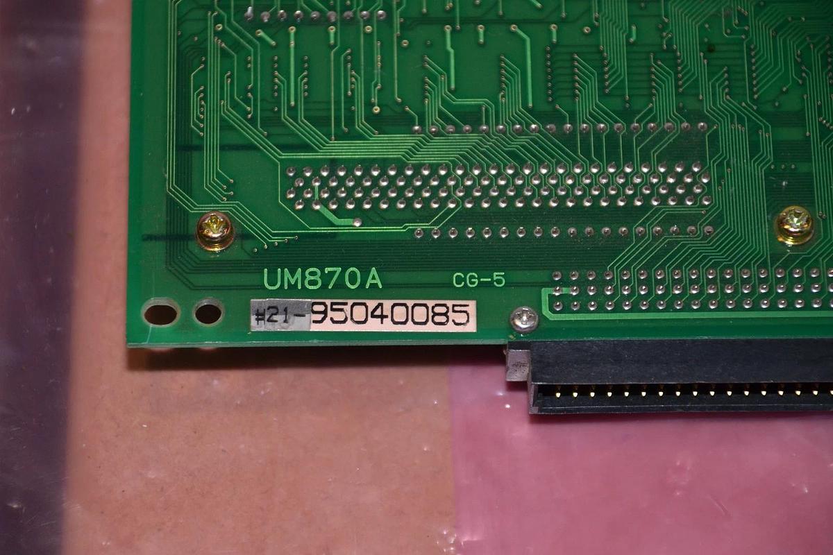 Used NACHI CIRCUIT BOARD CARD UM870A UM870 A 21-95040085 10-95040675