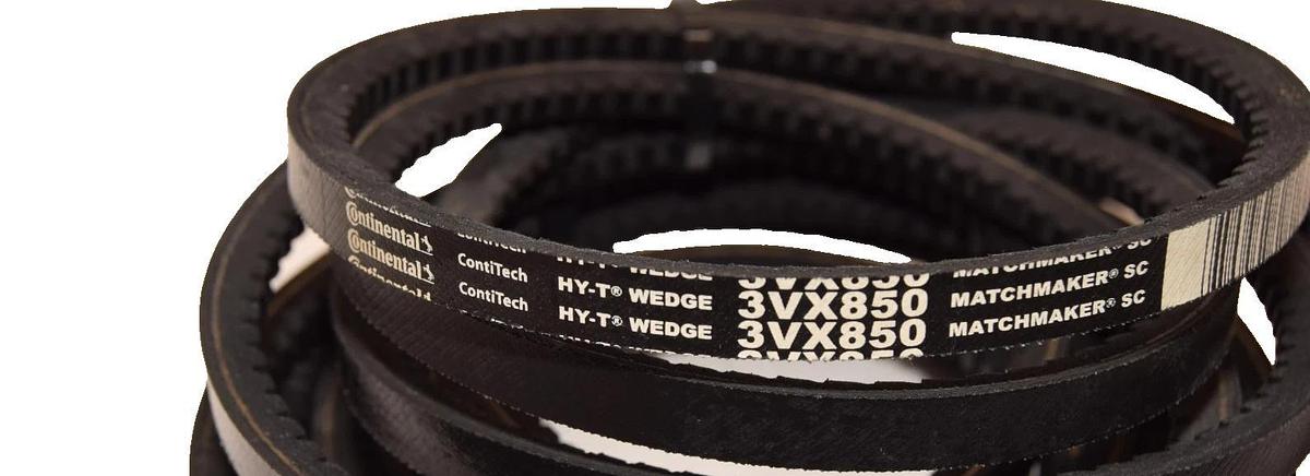 Continental Cogged V-Belt Belt 3VX850 Contitech Matchmaker (Lot of 3 NEW)