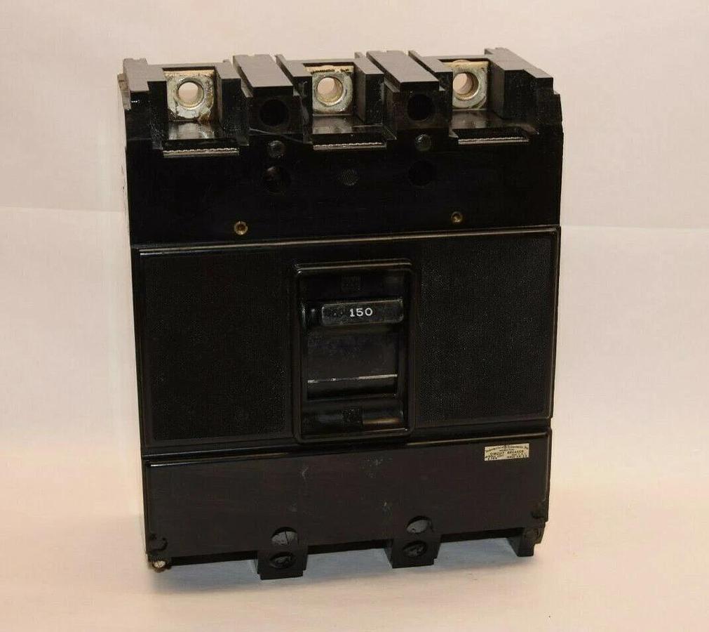 Used UNDERWRITERS LABORATORIES E-7819 CR-56 3P 150A Circuit Breaker