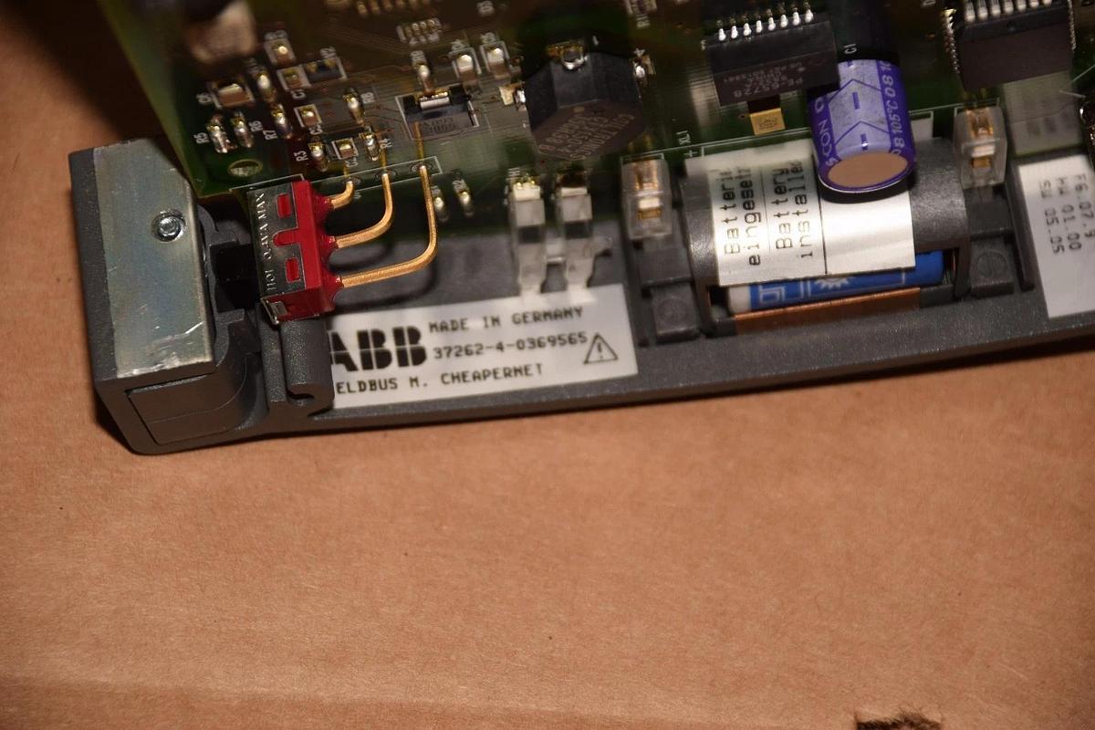 Used ABB 10Base2 Fieldbus cheaernet 37262-4-0369565 Freelance 2000 AC Ethernet Module