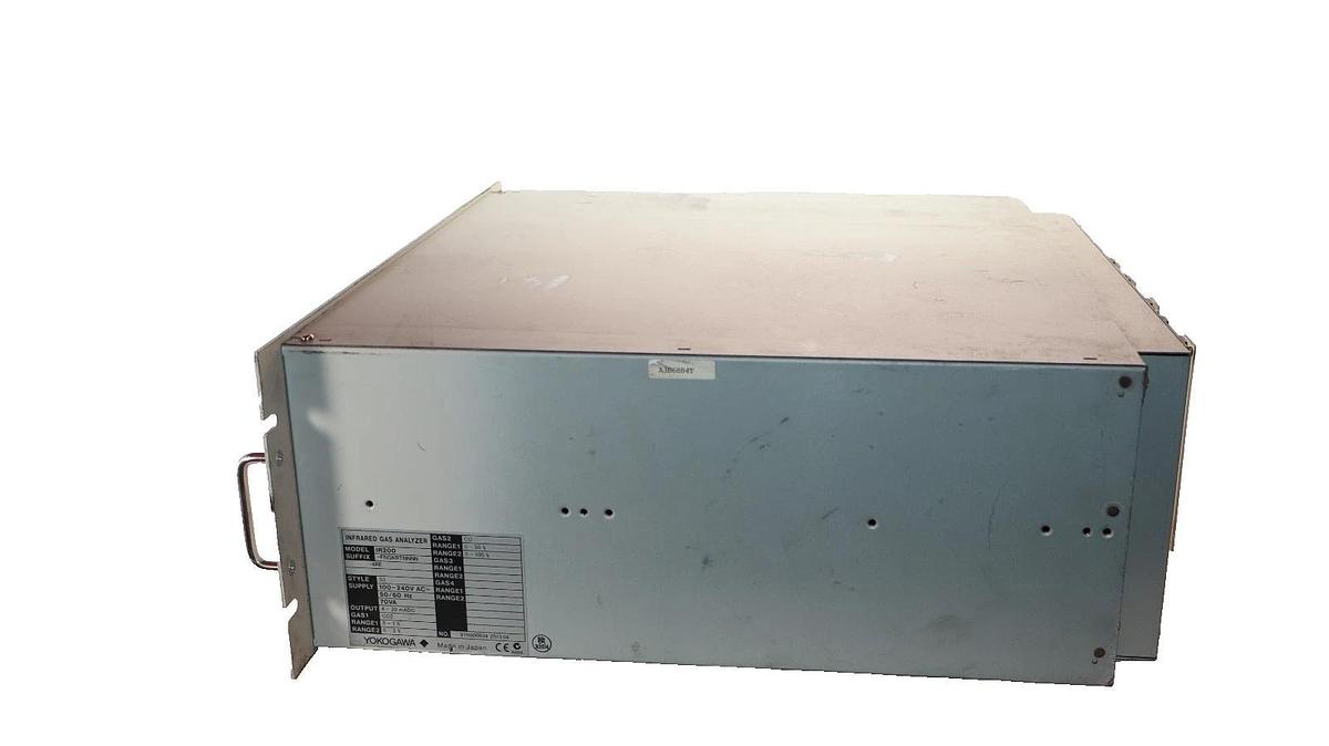 Used Yokogawa IR200-FNGKRTNNNN-4RE , Model IR200 100-240Vac Infrared Gas Analyzer
