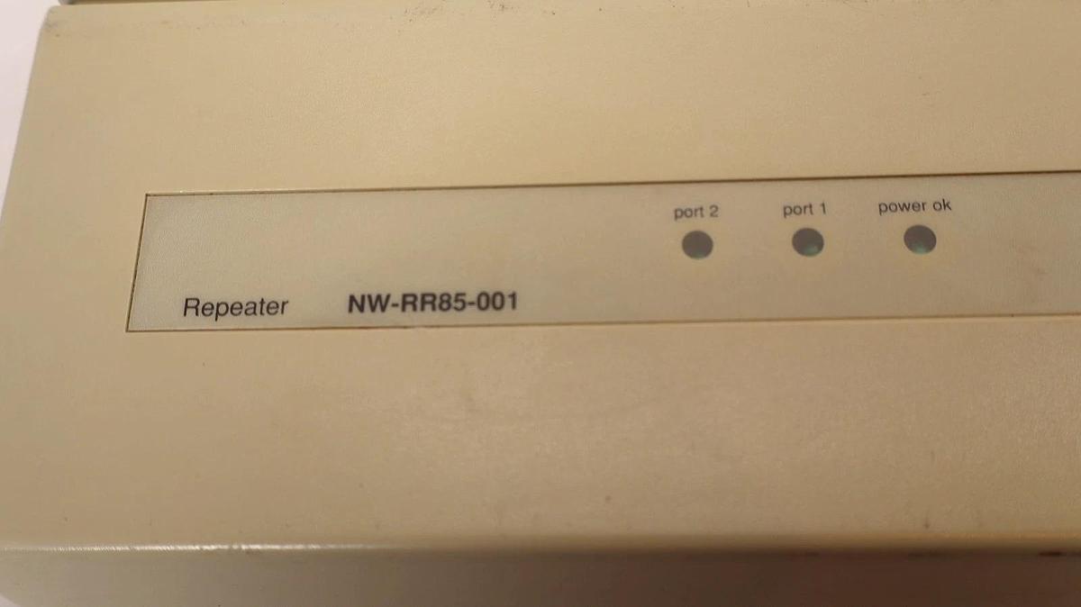 Used AEG Modicon Repeater Assembly Module NW-RR85-001 , NWRR85001 (Cosmetic Dmg)