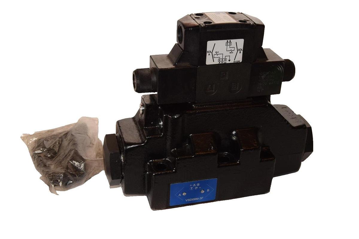 Continental Hydraulics VSD08M-3F-G3B-60L-C 350Bar 2000psi Solenoid Valve (New)