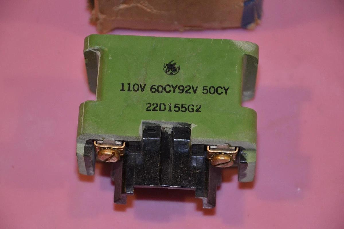 GENERAL ELECTRIC COIL 22D155G2 110 V 60CY92V 50CY NEW