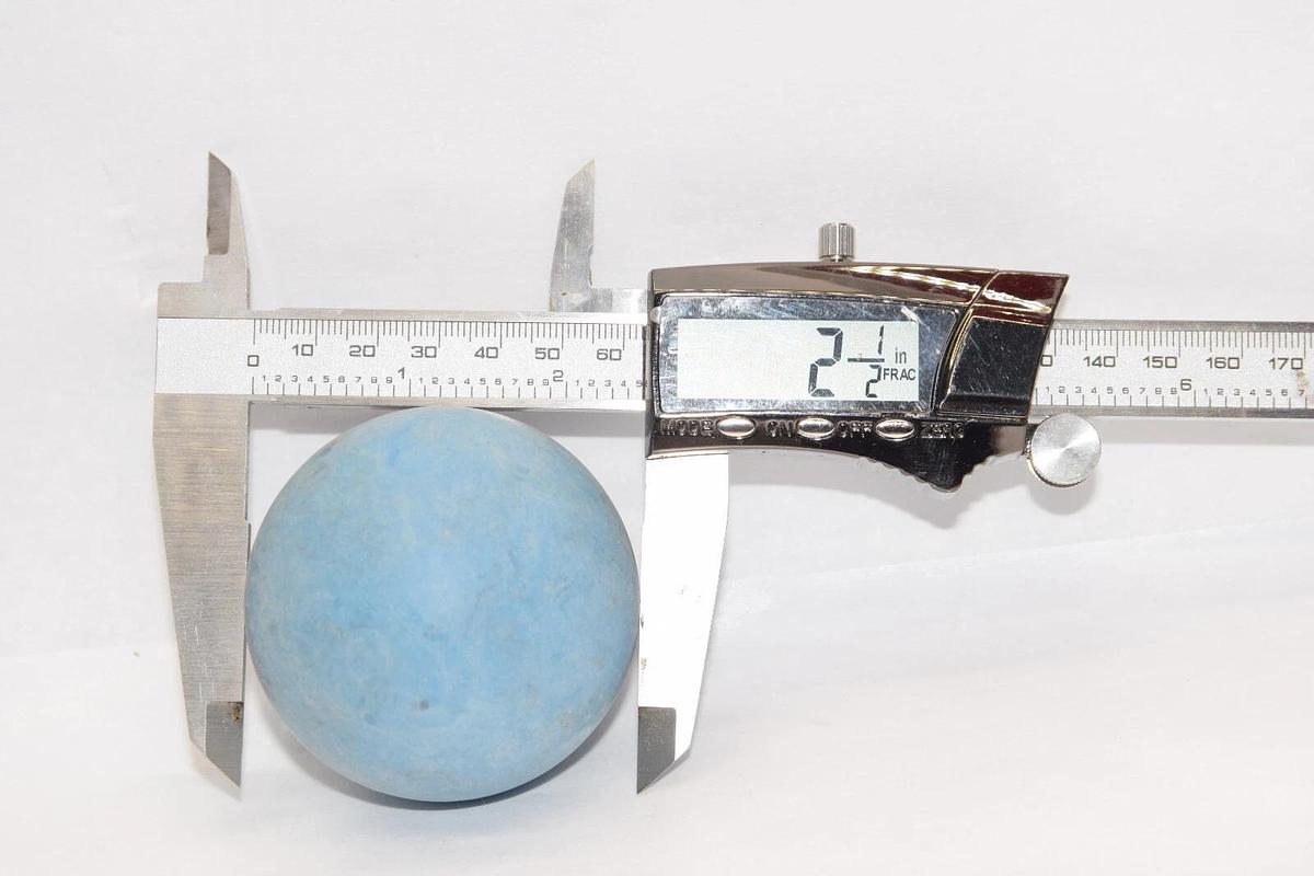 2-1/2" Blue Ball for Diaphragm Pump (NEW)