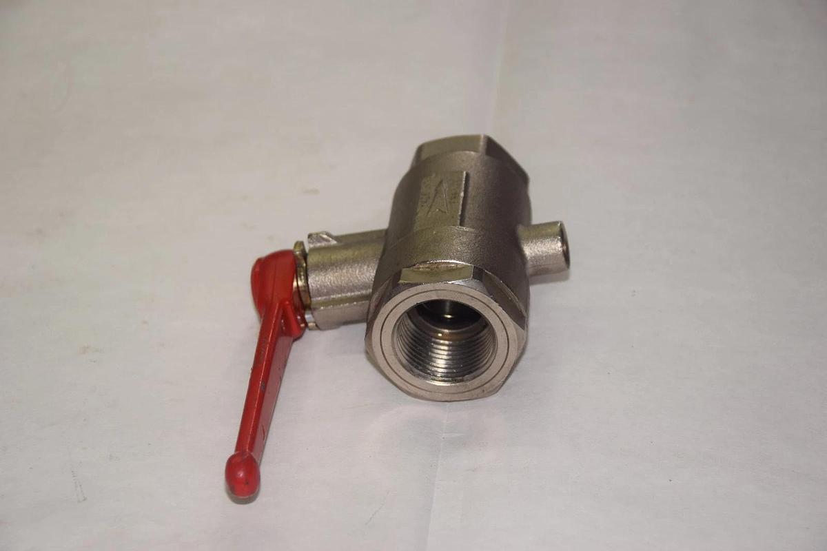 LEGRIS STAINLESS STEEL ONE WAY FLOW BALL VALVE 1" NPT NEW
