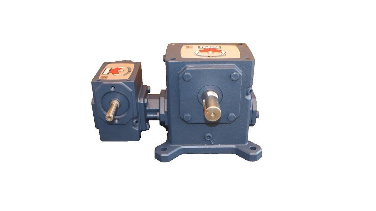 IRONMAN GROVE GEAR Box Double Reduction Speed Reducer GRG-DU-821-100D6 100:1 NEW