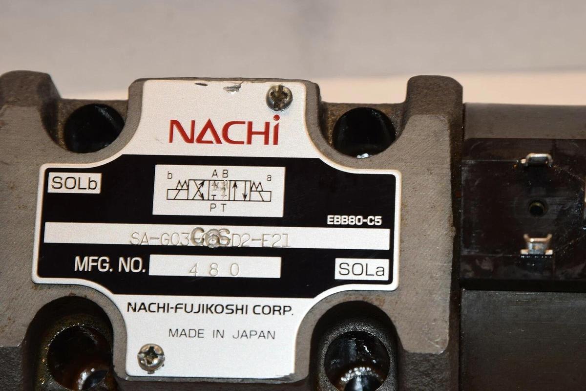 NACHI Hydraulic Directional Control Valve SA-GO3-C6S-D2-E21  480