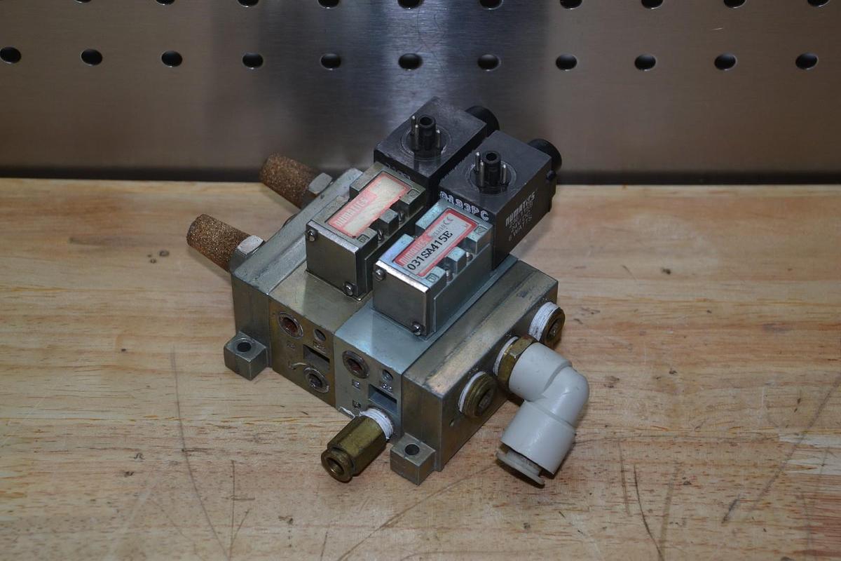 Used NUMATICS 031SA415E 24V DC 6W SOLENOID VALVE
