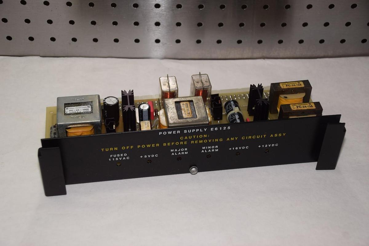 Used ACUMETER E6125 POWER SUPPLY, E6125A, 9000-0402, FOR TEMP ZONE CONTROLLER PTC16