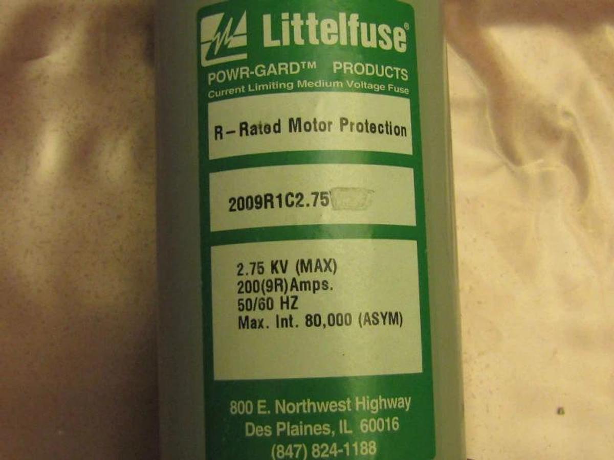 Littelfuse Fuse 2009R1C2.75 2209R1C275 200(9R) Amp NEW