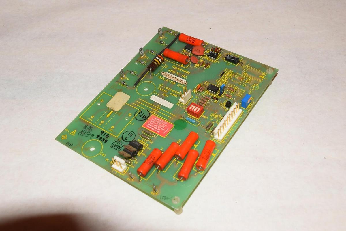 Used DYNAMATIC R15-597-2123 ISOLATOR P.C.B CIRCUIT BOARD