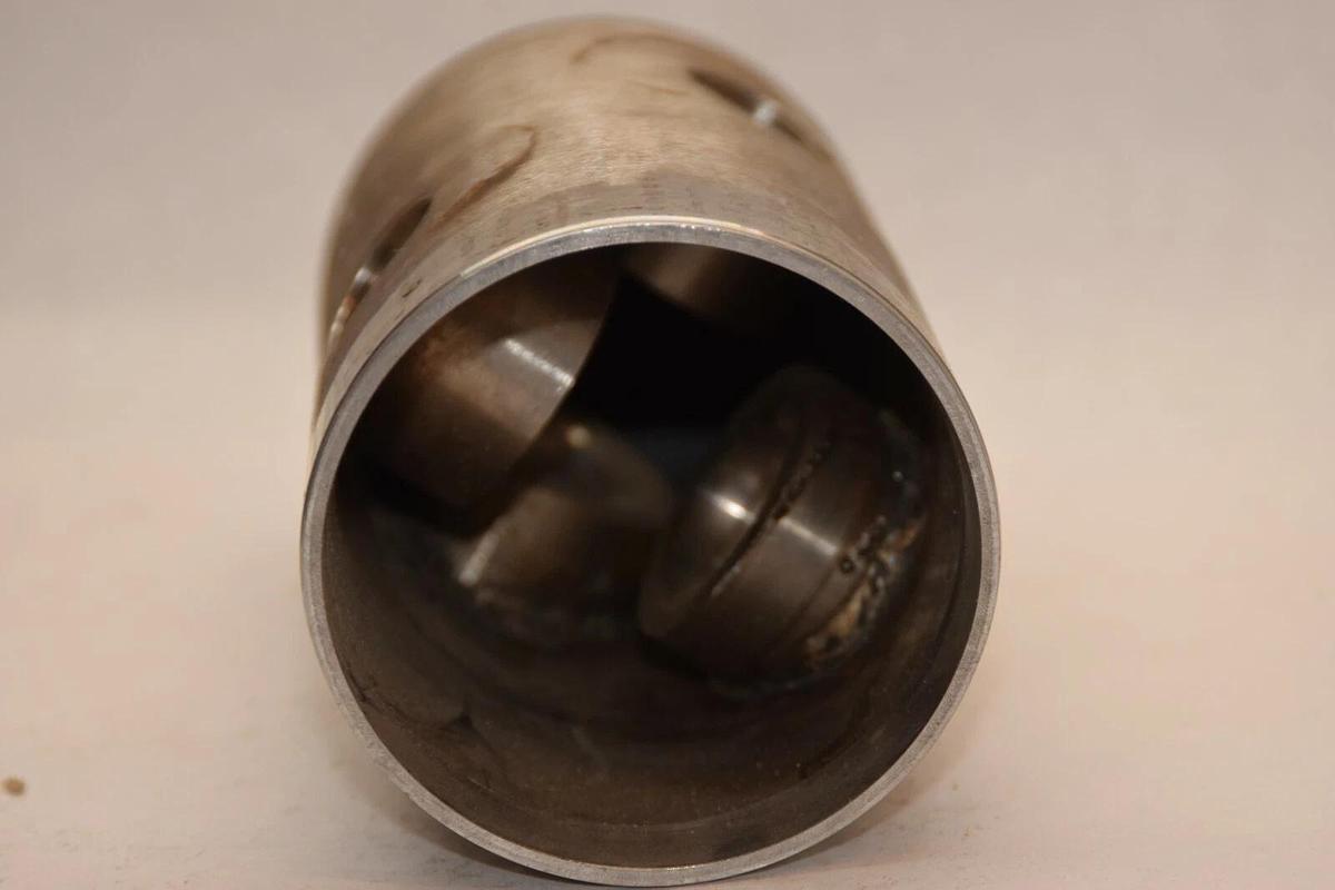 (NEW) N465485008 222492C001 Sootblower Nozzle 3.5" od 4 jet .875" 8" L