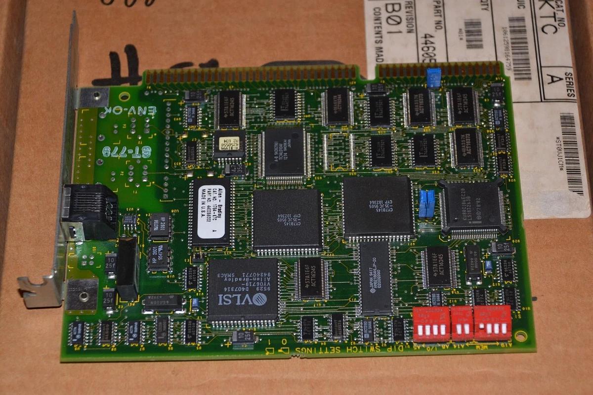 Used Allen Bradley Interface Card Module Board 1784KTC 1784-KTC Ser A B01 1784KTC/A