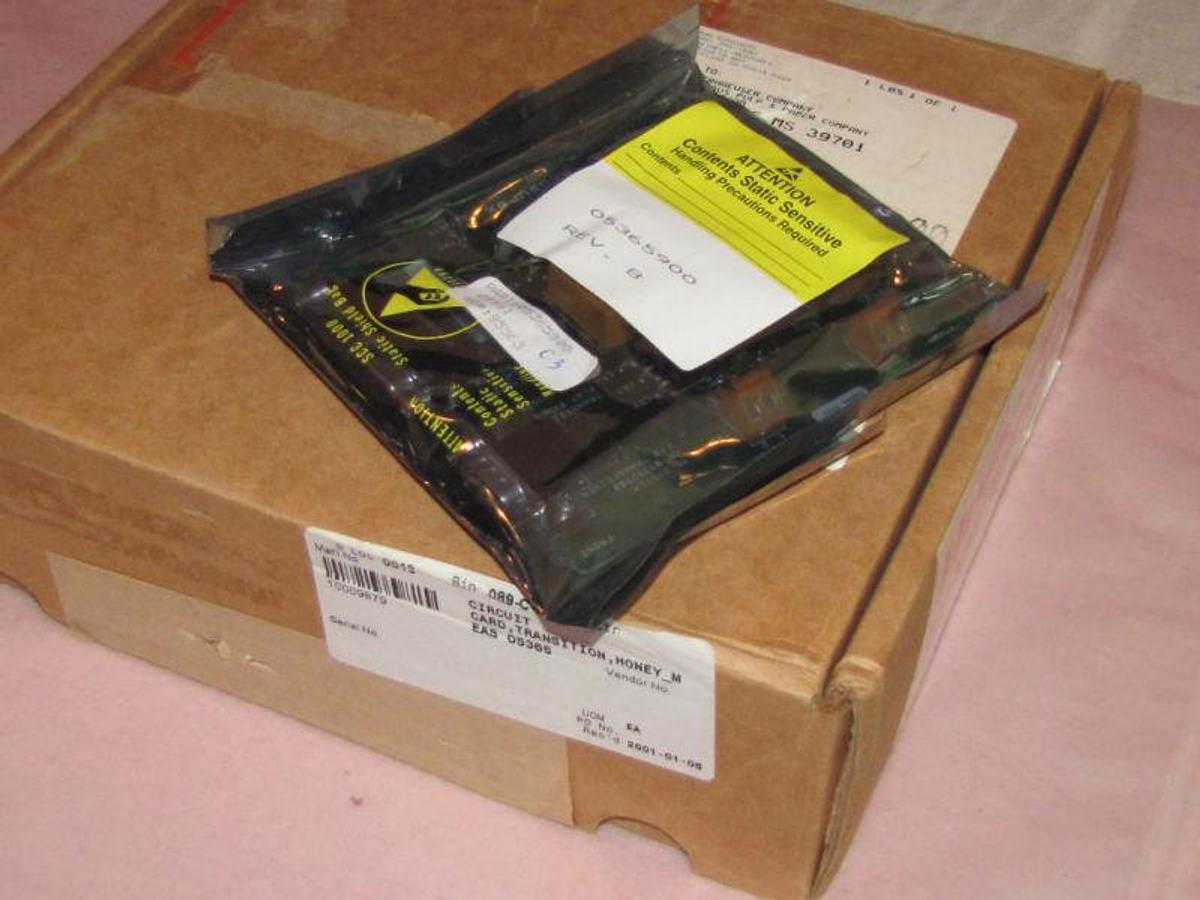 Used Honeywell Measurex Transition Card 05365900 Rev. B NIB