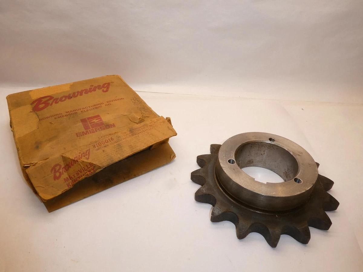 (NEW) BROWNING H100Q16 16 Teeth 2-3/4" Bore Hardened Sprocket
