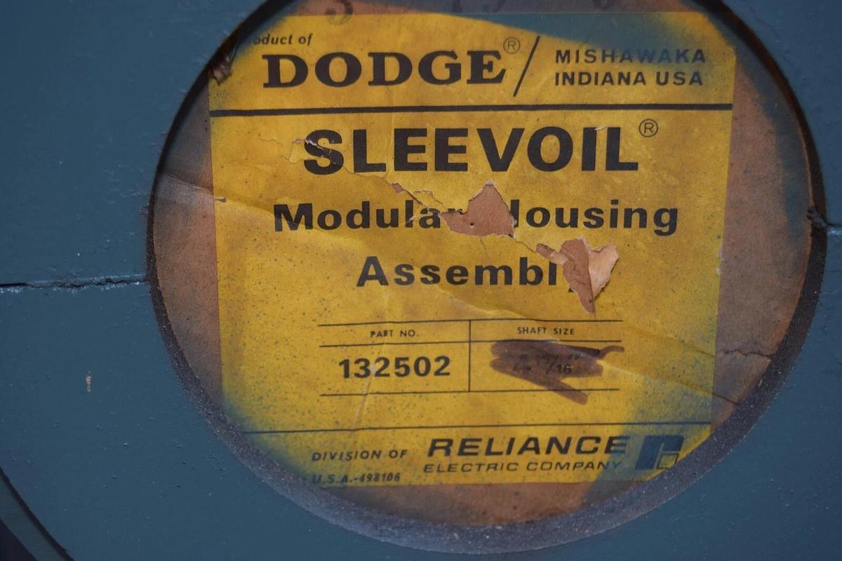 Dodge Reliance SleeVoil Pillow Block Bearing Modular Housing 132502 5" 4bolt NEW
