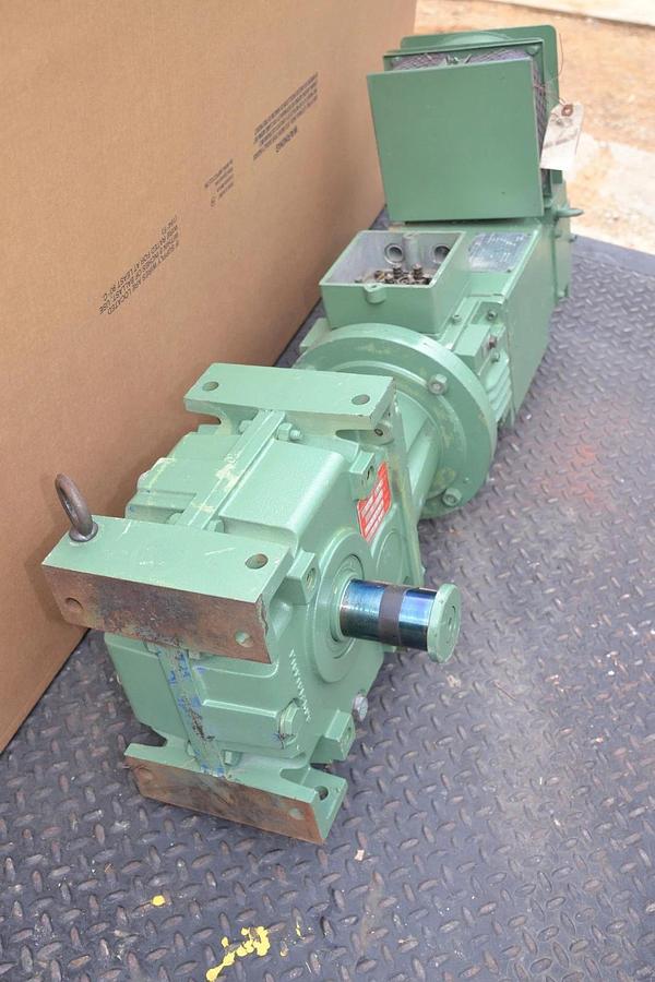 Used Sicme Motori NP90NM2PVA/B5  Bonfiglioli gear box 12.5 hp I 20.53 trpo MRAO 50/SN