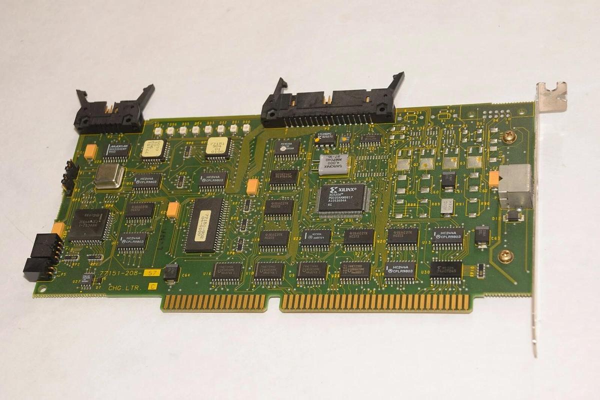 Used ALLEN BRADLEY 77151-207-06A 77151-208-57  CIRCUIT BOARD CARD