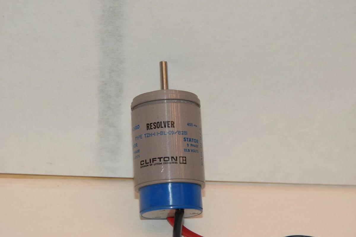 Used CLIFTON TZH-1 1-BL-09/B281 TZH11BL09/B281 2 PHASE 115V RESOLVER
