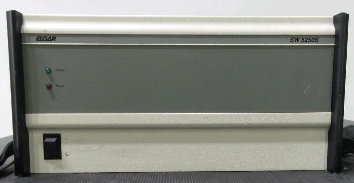 Used Elgar SW5250S-1-0-0 Power Supply AC 0-312V Slave Unit for SW5250 SW5250 S 1 0 0