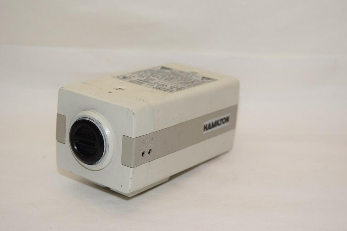 Used IKEGAMI / HAMILTON ICD-33 24V 60Hz 4W B/W CCD Security Camera