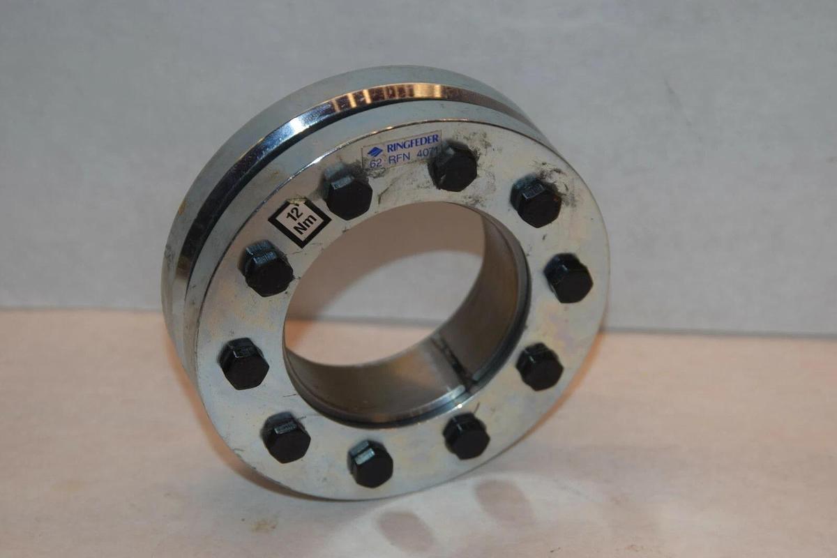 (New) Ringfeder 62 RFN 4071 SHRINK DISC P/N 13-422058 62MM coupling