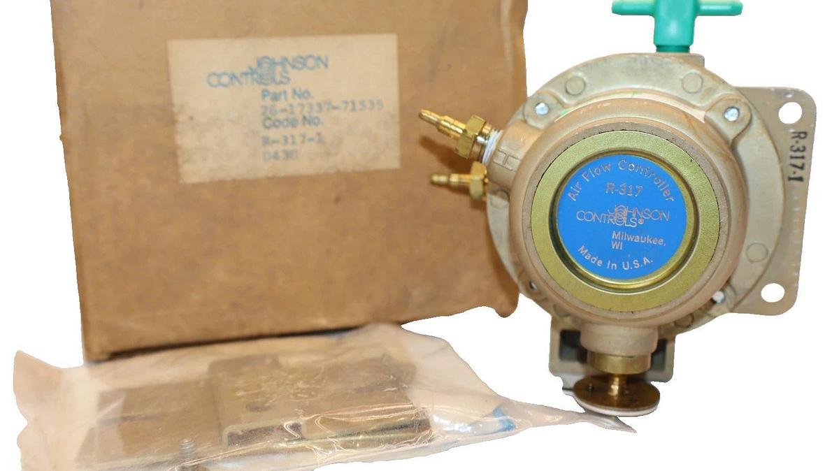 Johnson Contorls Air Flow Controller R-317-1 , 26-17337-71535 (New)