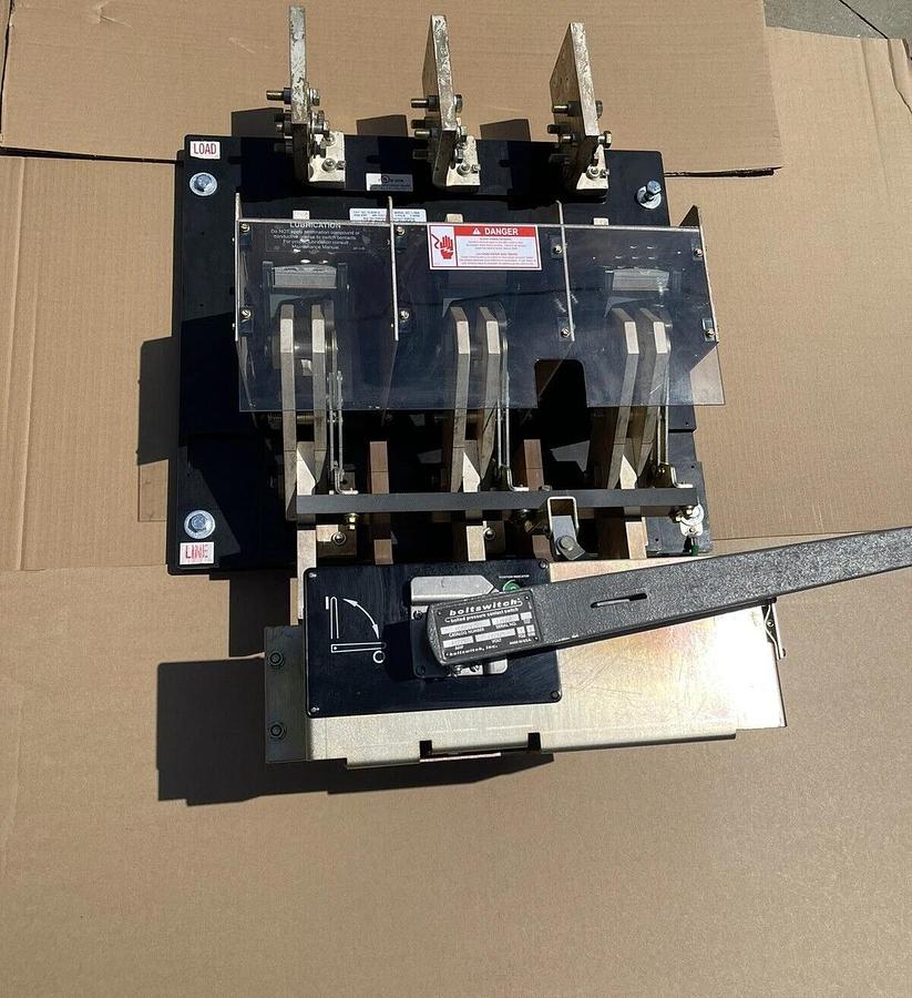 Boltswitch Bolted Pressure Contact Bolt Switch VLB3412 3000 Amp 3000A 480vac NEW