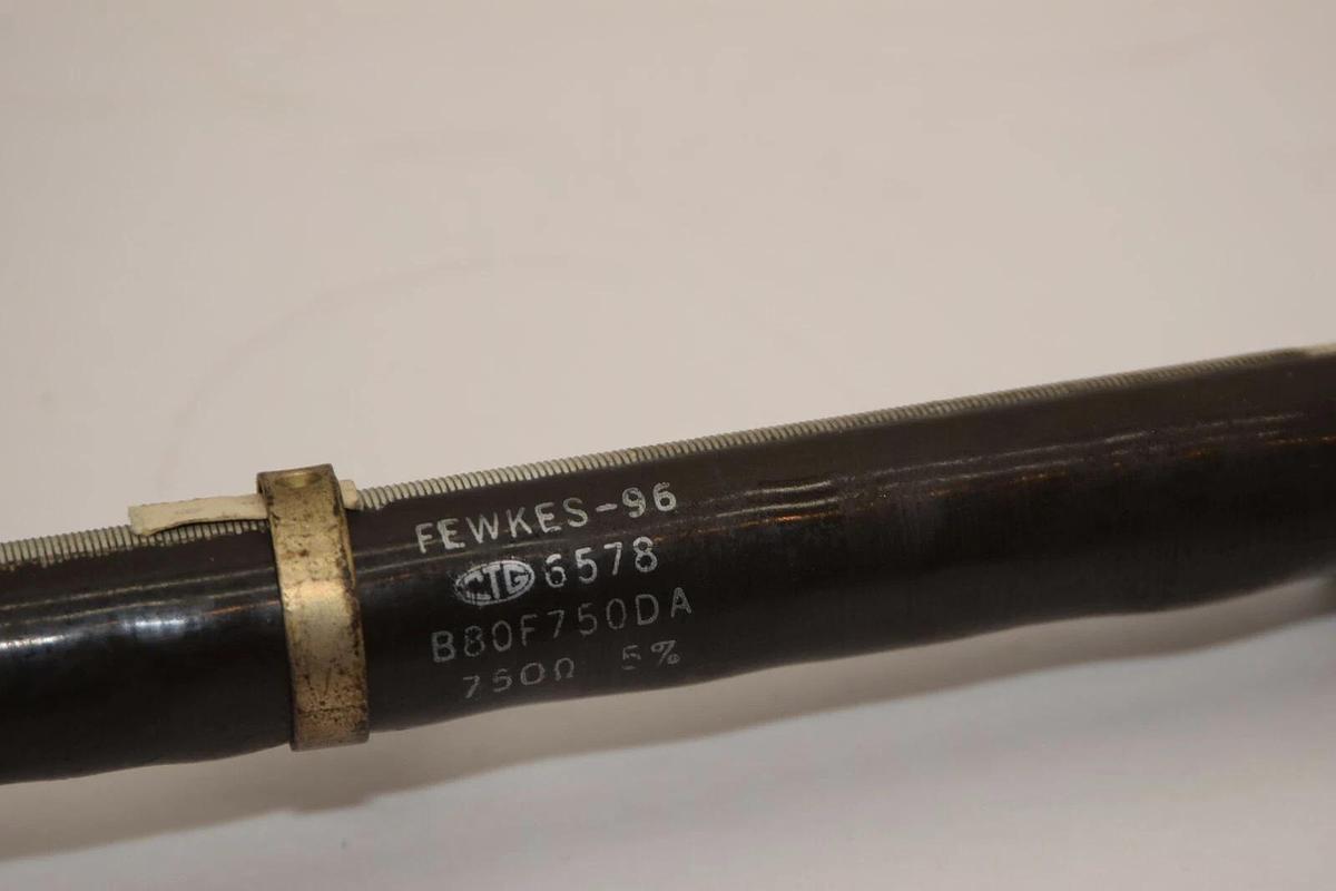 (NEW) OHMITE / CTG FEWKES-96 B80F750DA 750Ω Resistor